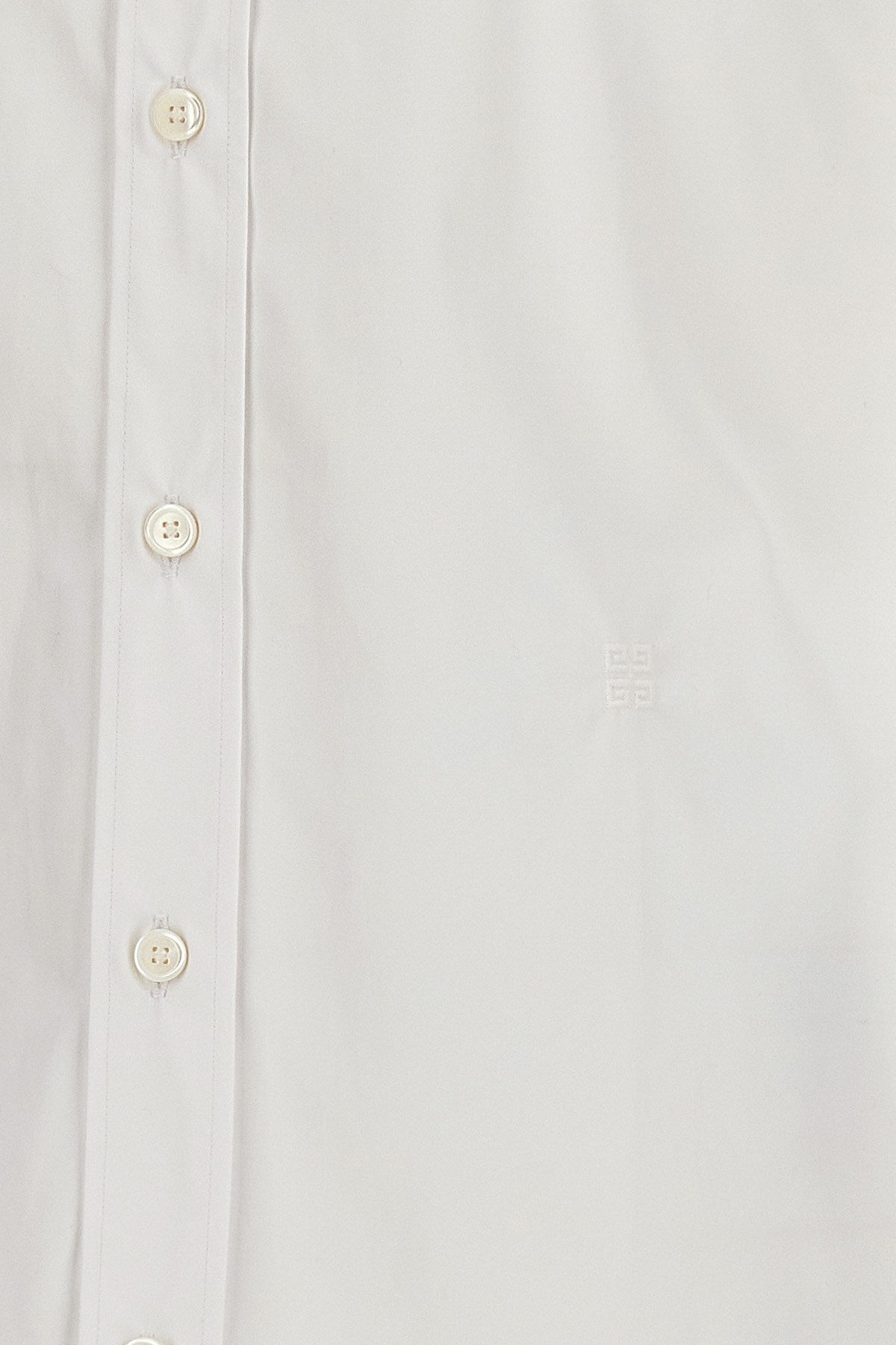 Givenchy Men Logo Embroidery Shirt