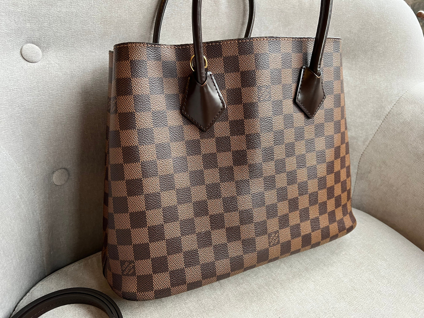 Louis Vuitton Kensington Tote Damier Ebene