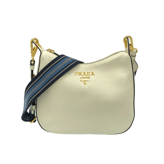 PRADA - Shoulder Bag White Leather