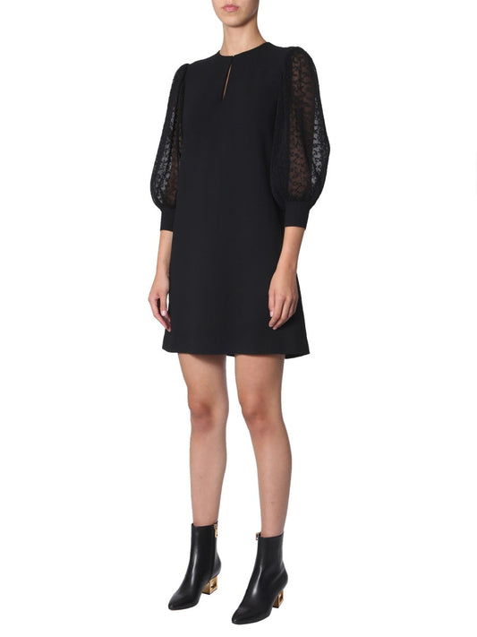 Givenchy Women Dress With Pleated Sleeves