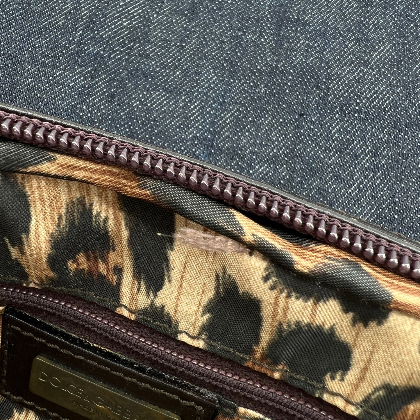 Dolce & Gabbana Denim shoulder bag TWS