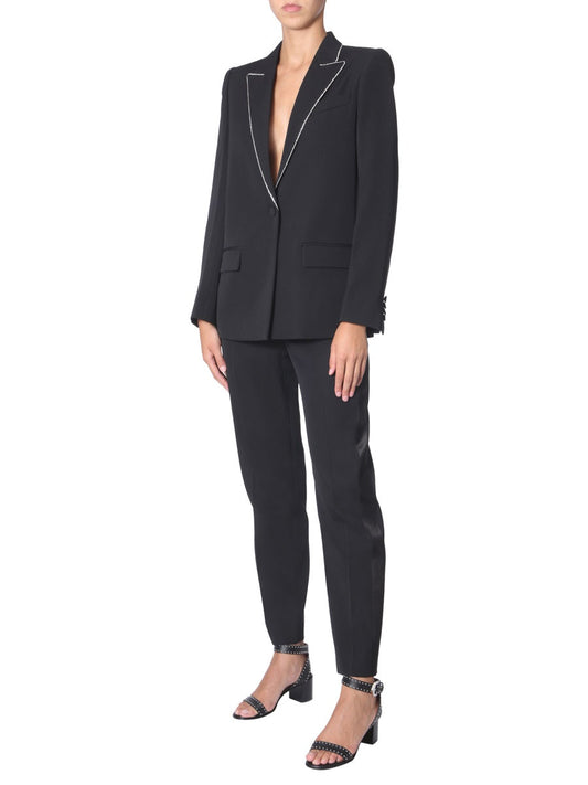 Givenchy Women Wool Blazer With Strass
