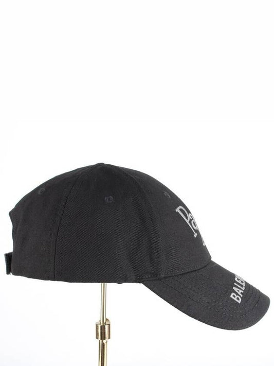 Balenciaga Paris logo embroidered ball cap L