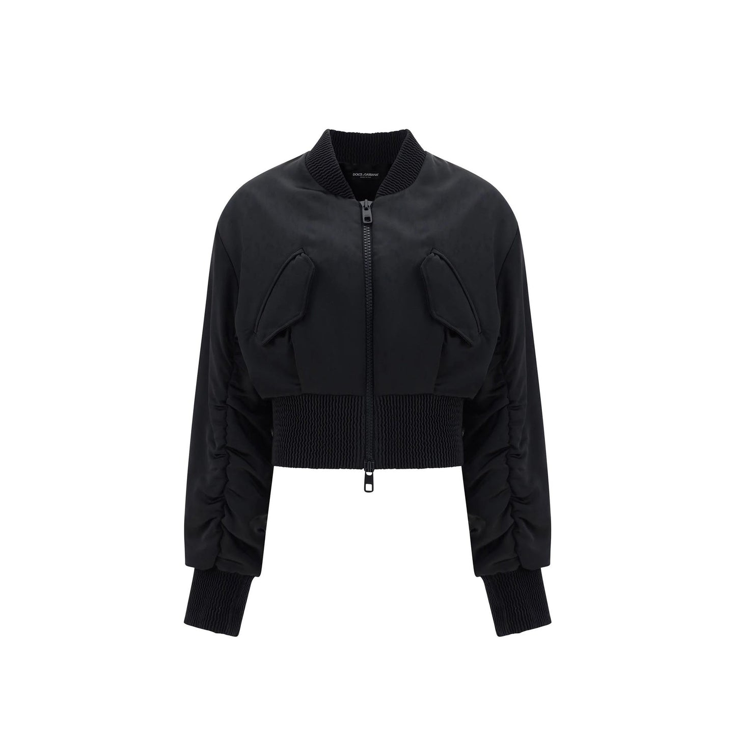 Dolce & Gabbana Cropped Bomber Jacket Women