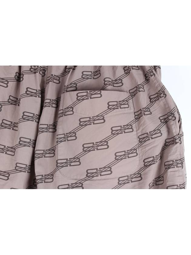 Balenciaga BB logo cotton shorts