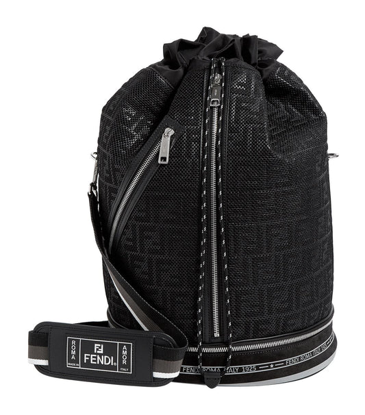 Fendi FF Mesh Drawstring Carryall Bag