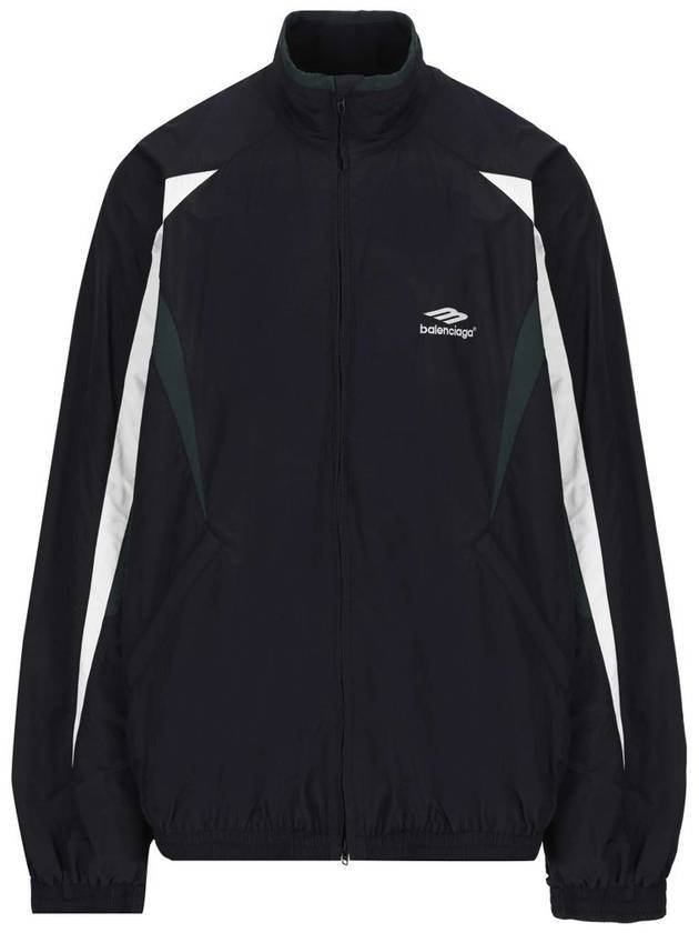 Balenciaga 3B Sports Icon Track Jacket Black