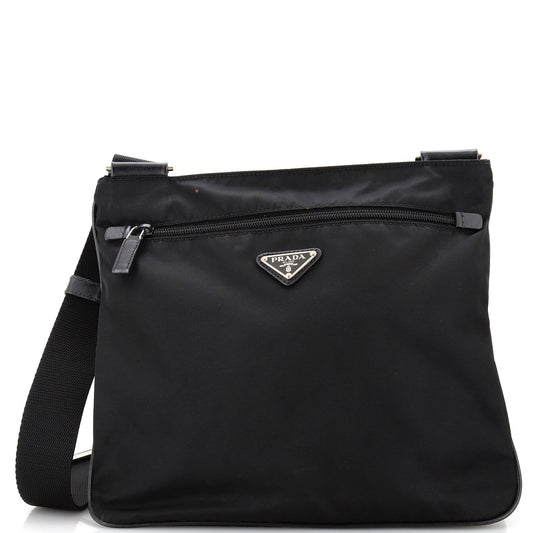 Prada Front Pocket Messenger Bag Tessuto Medium