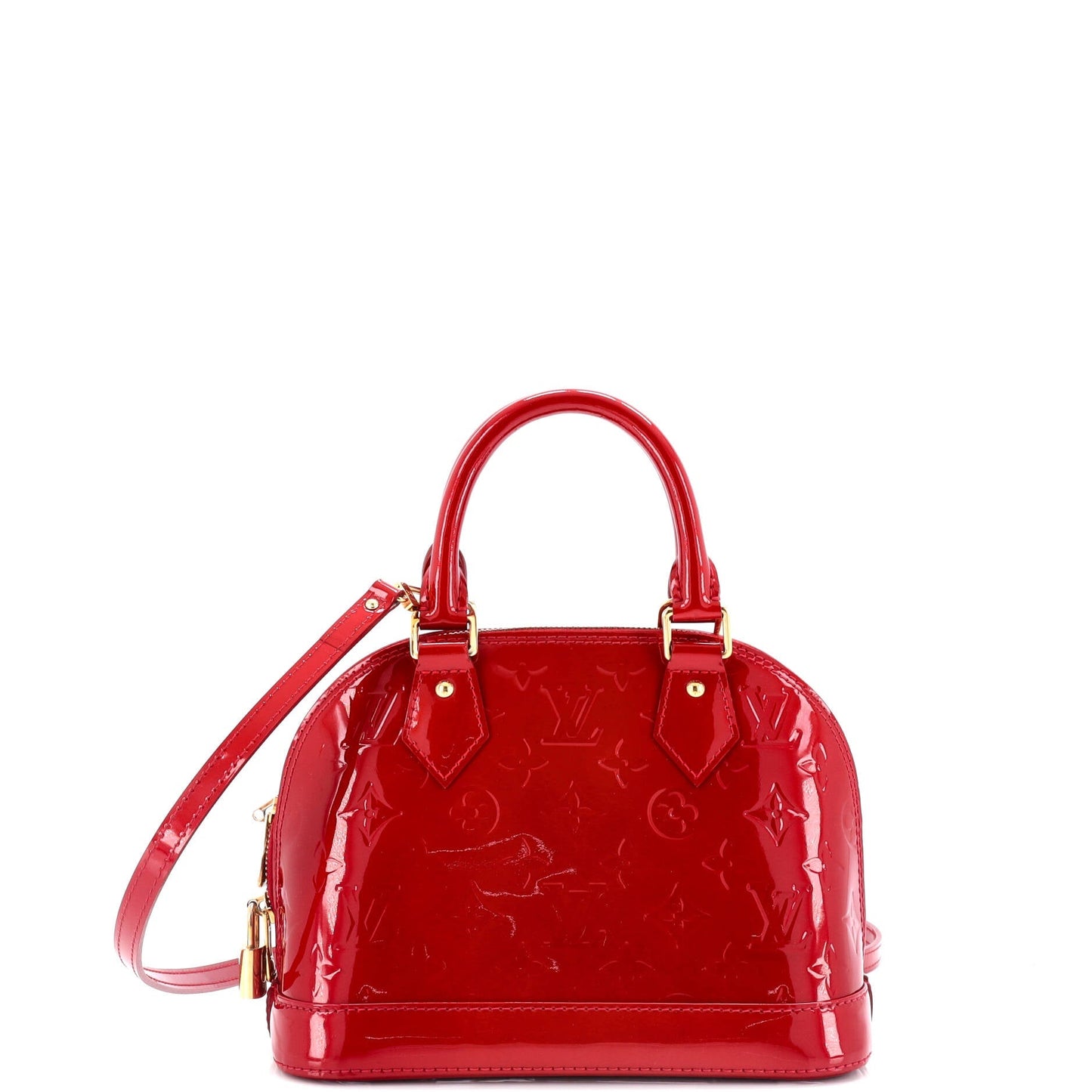 Alma Handbag Monogram Vernis BB