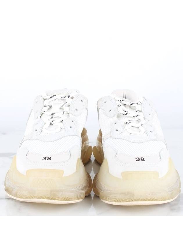 Balenciaga Triple S clear sole sneakers 38 250