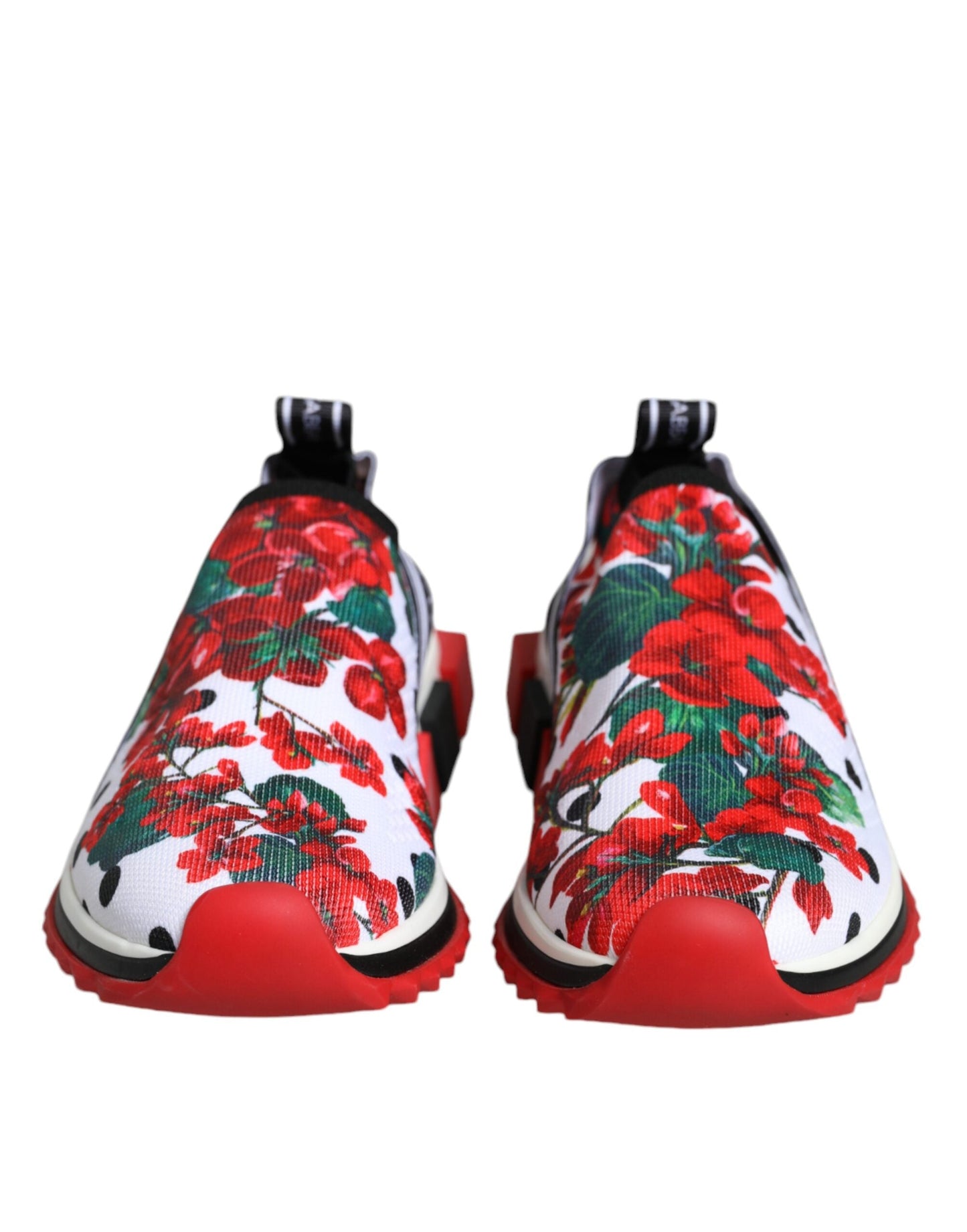 Dolce & Gabbana Multicolor Geranium Sorrento Sneakers Women's Shoes