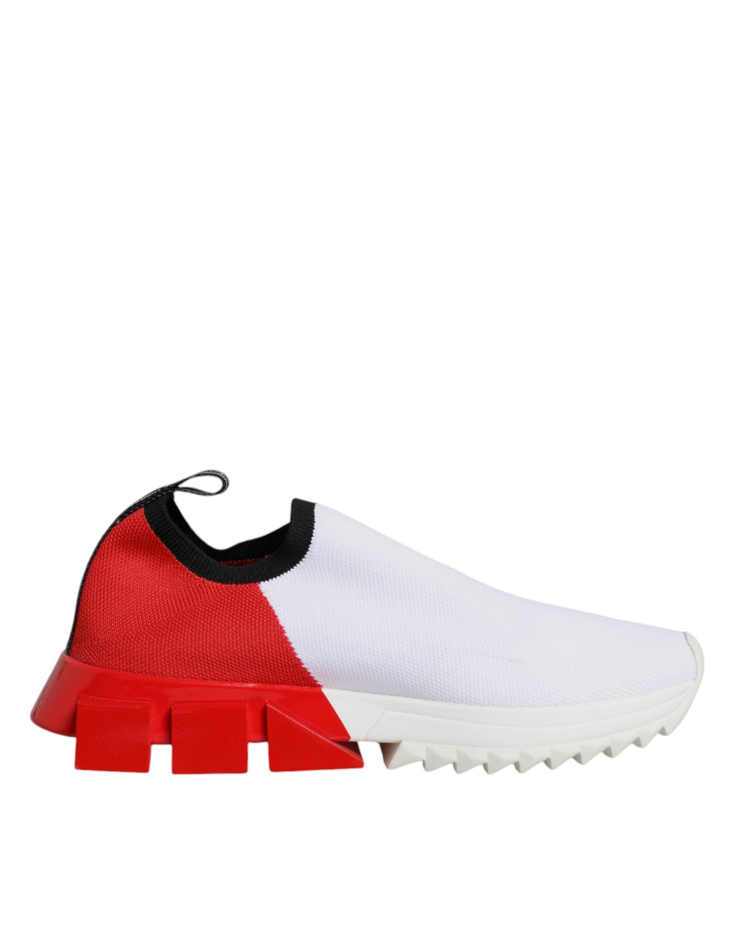 Dolce & Gabbana White Red Low Top Sorrento Men Sneakers Women's Shoes ()