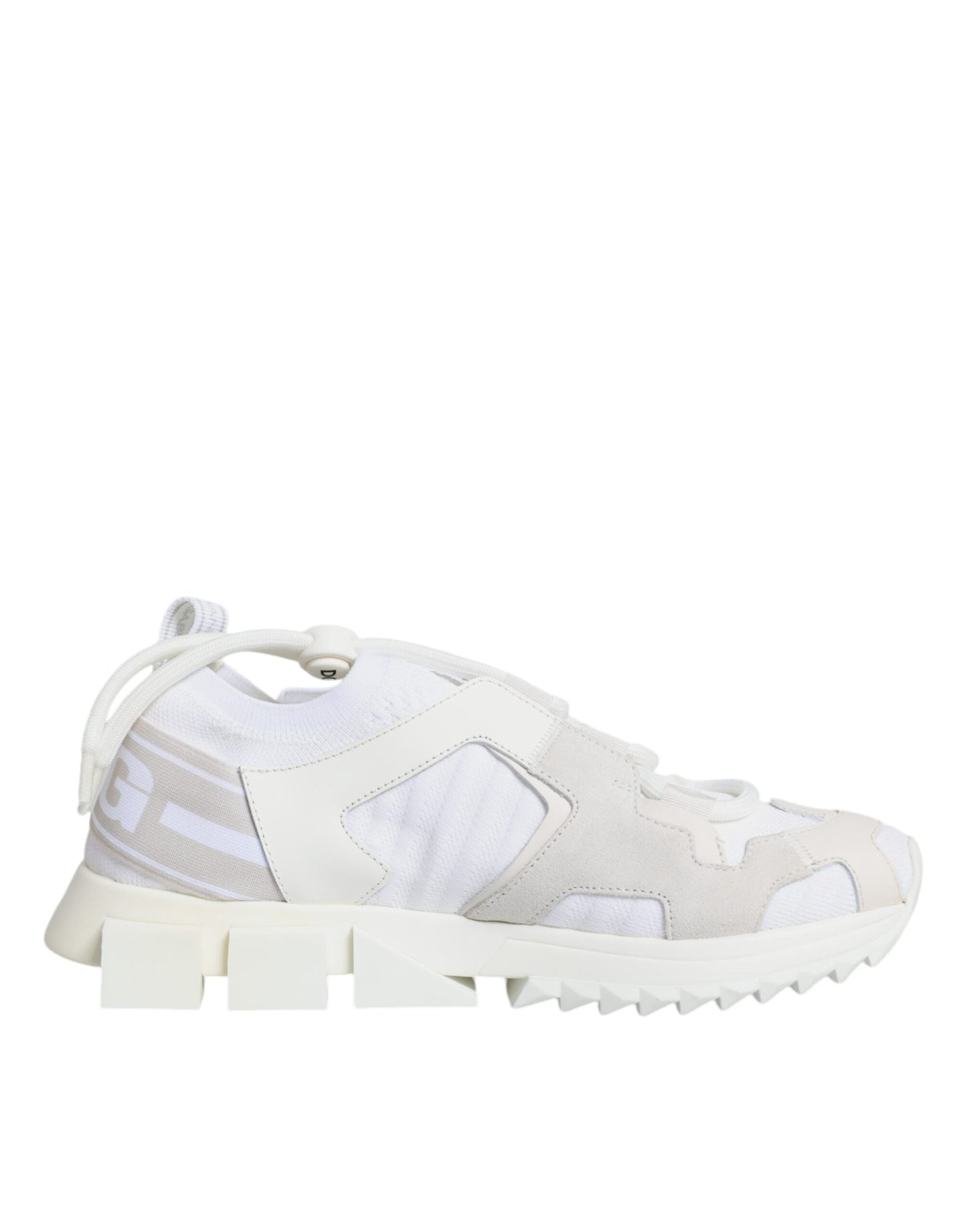 Dolce & Gabbana White Mesh Sorrento Trekking Sneakers Women's Shoes ()