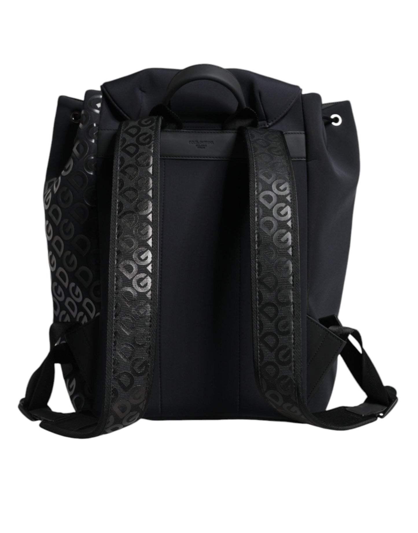 Dolce & Gabbana Black DG Mania Neoprene Travel Back Pack Women's Bag ()