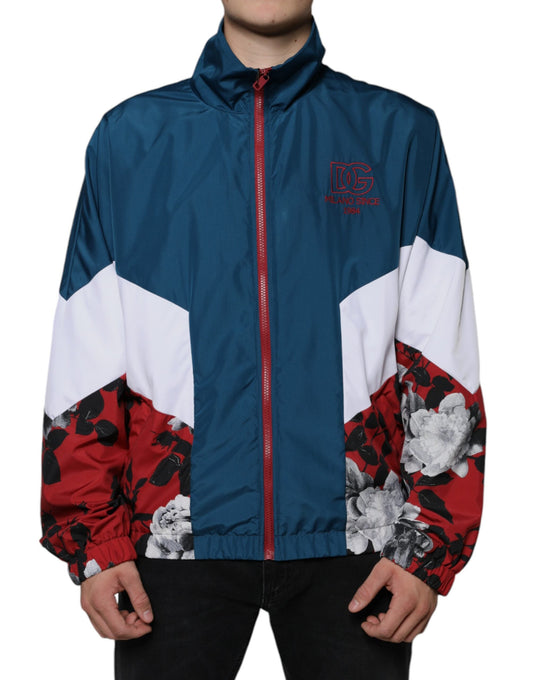 Dolce & Gabbana Multicolor Polyester Full Zip Men's Jacket ()