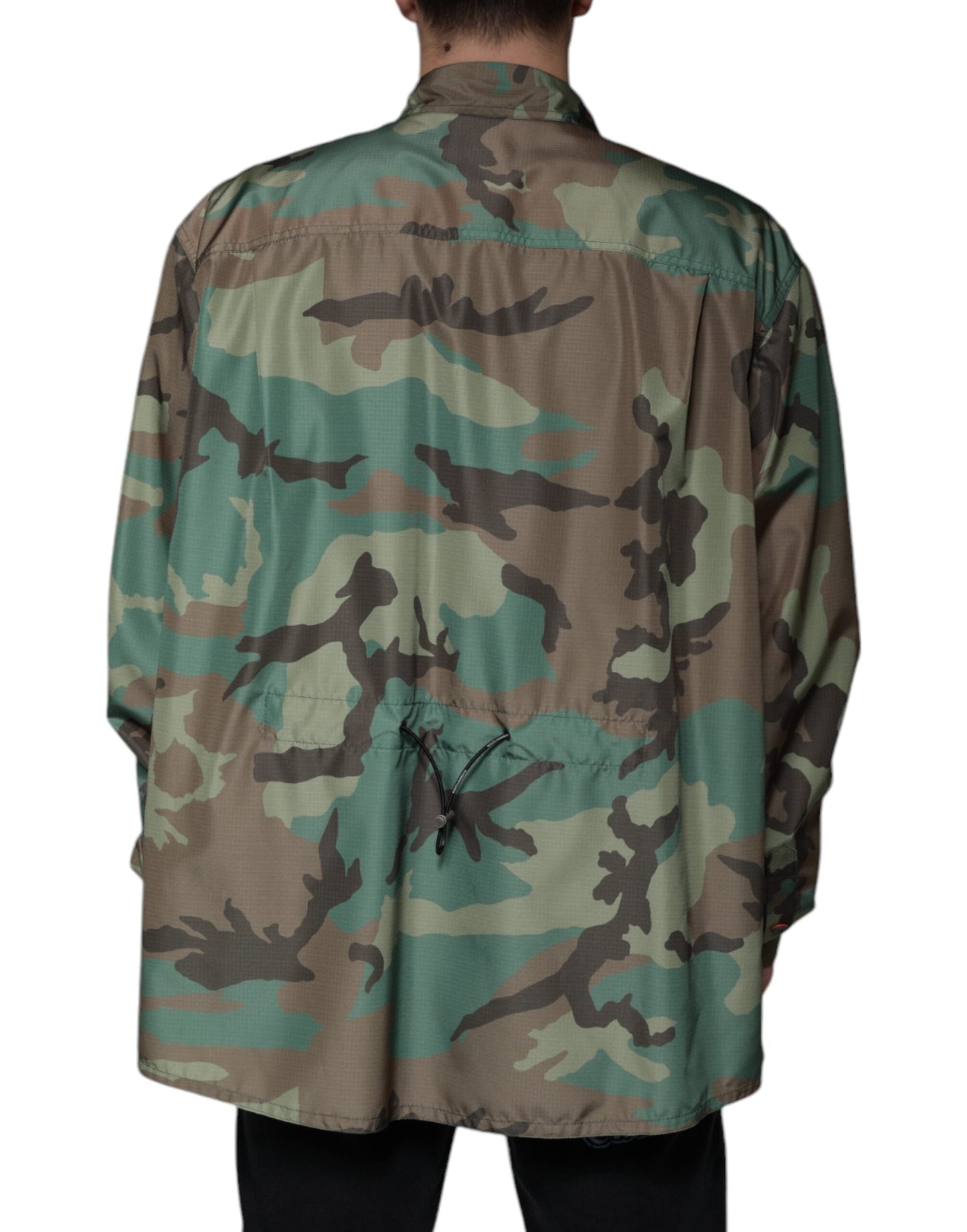Dolce & Gabbana Multicolor Camouflage Button Down Men's Shirt ()