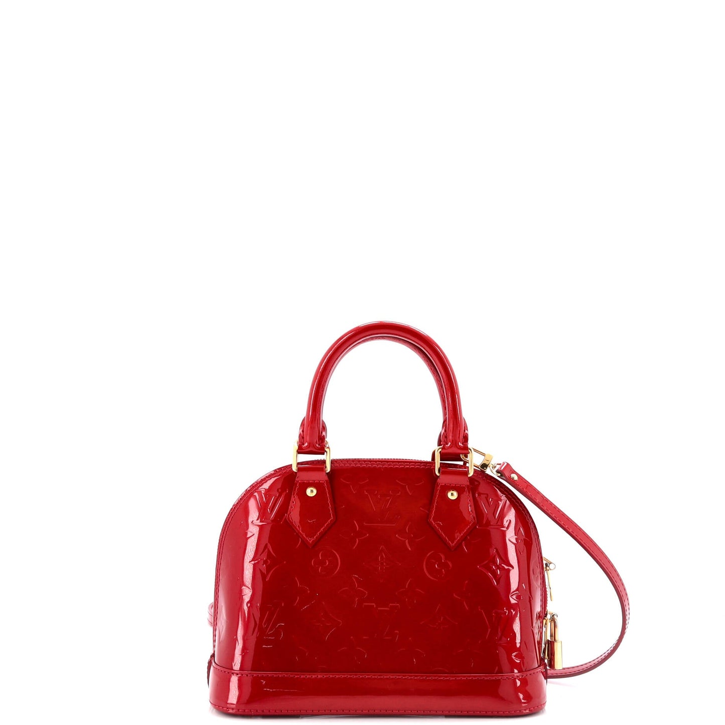Alma Handbag Monogram Vernis BB