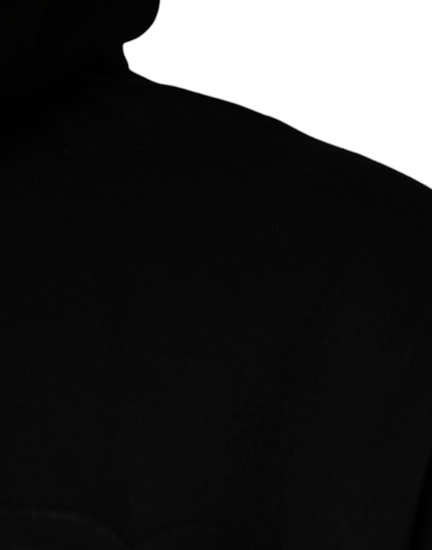 Dolce & Gabbana Black Pocket CottonHooded Sweatshirt Men's Sweater ()