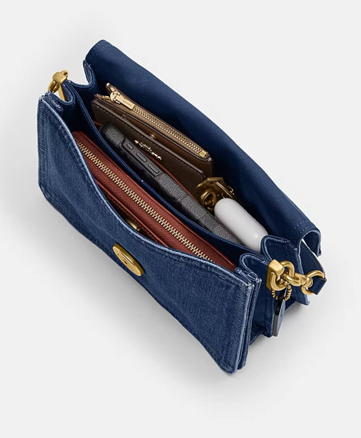 Coach CHAIN TABBY SHOULDER BAG