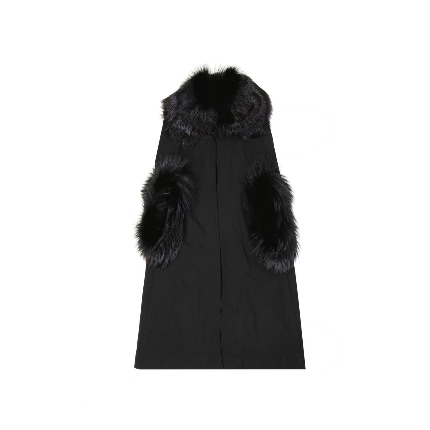 Dolce & Gabbana Fur Long Coat Women