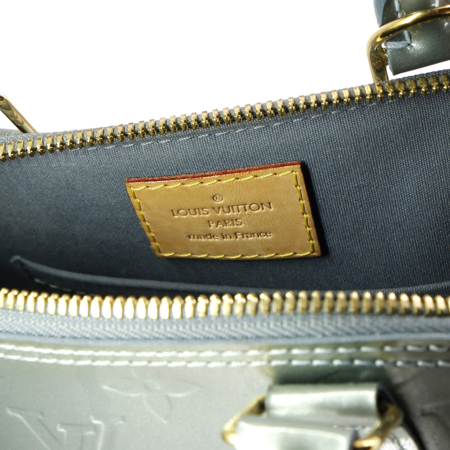 Alma Handbag Monogram Vernis BB