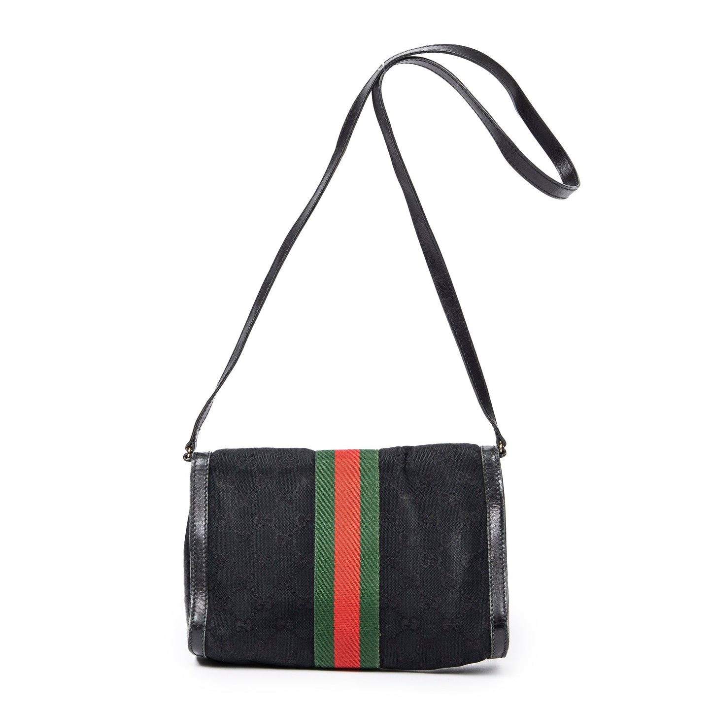 Accessory Collection Web Flap Crossbody