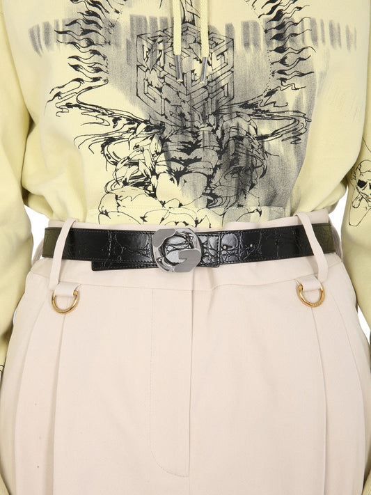 Givenchy Women Belt With G Chain Buckle