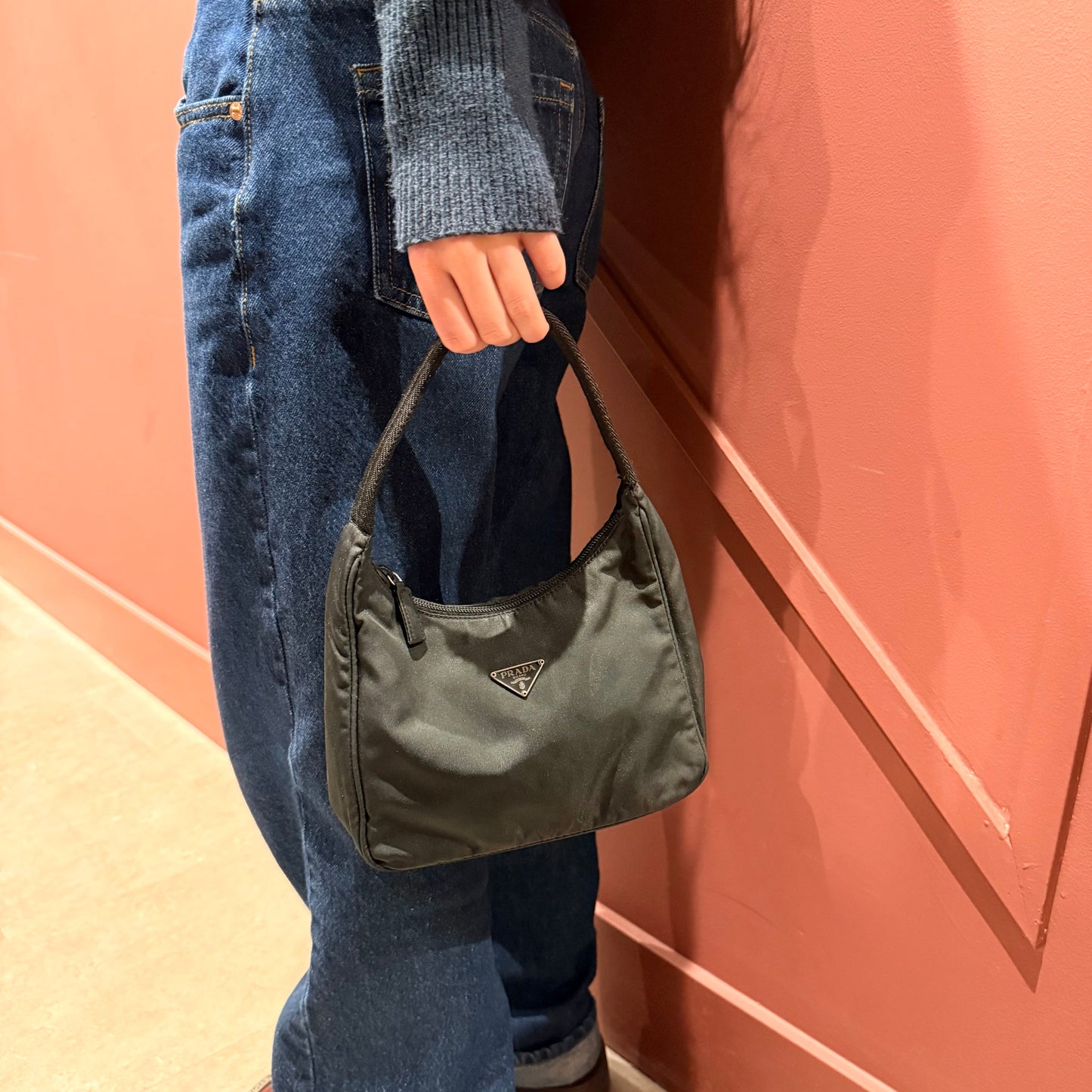 Prada Re-Edition Nylon Hobo Bag (ND)