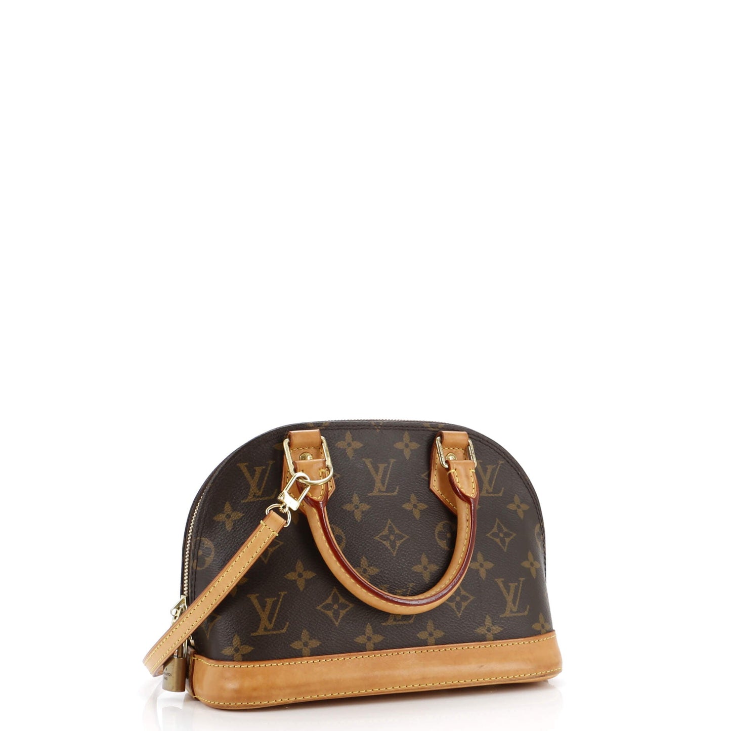 Alma Handbag Monogram Canvas BB