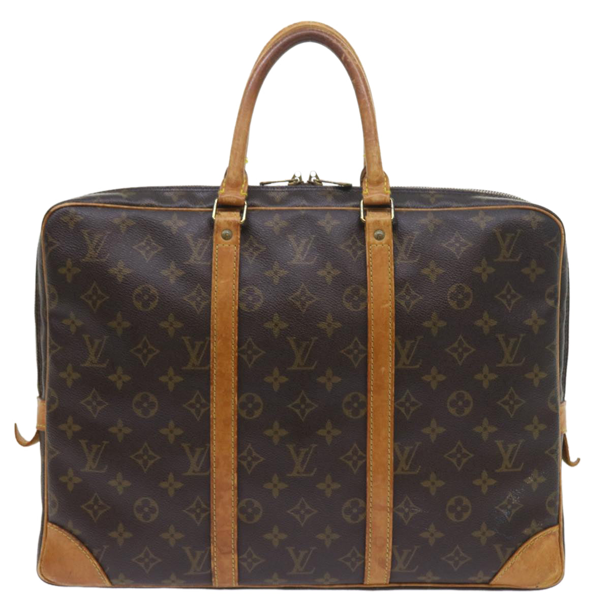 LOUIS VUITTON Monogram Porte Documents Voyage Business Bag M52005 LV 55371