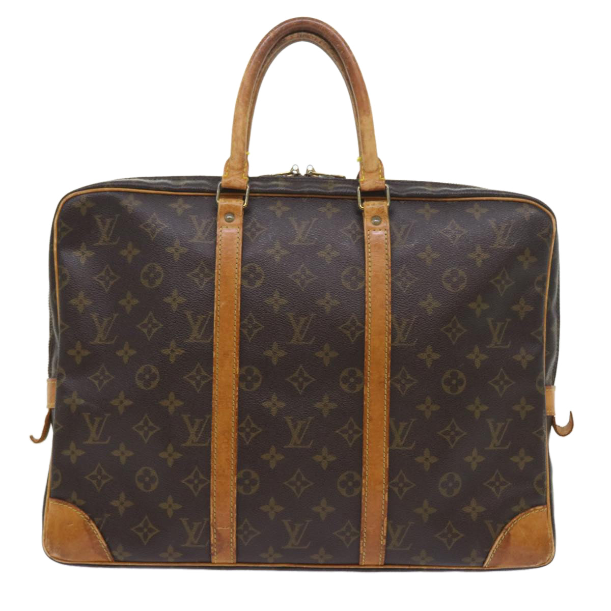 LOUIS VUITTON Monogram Porte Documents Voyage Business Bag M52005 LV 55371