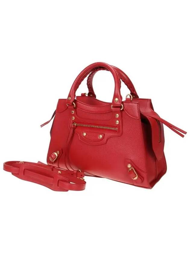 Balenciaga Neo Classic Small Tote Bag Red