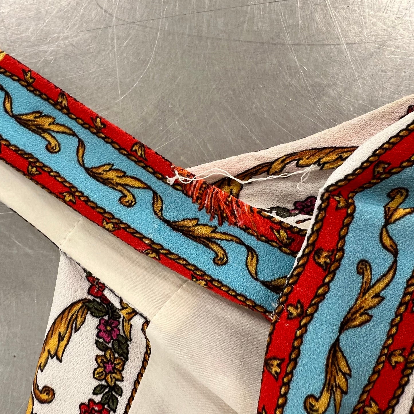 Dolce & Gabbana fruit series fold sleeveless dress