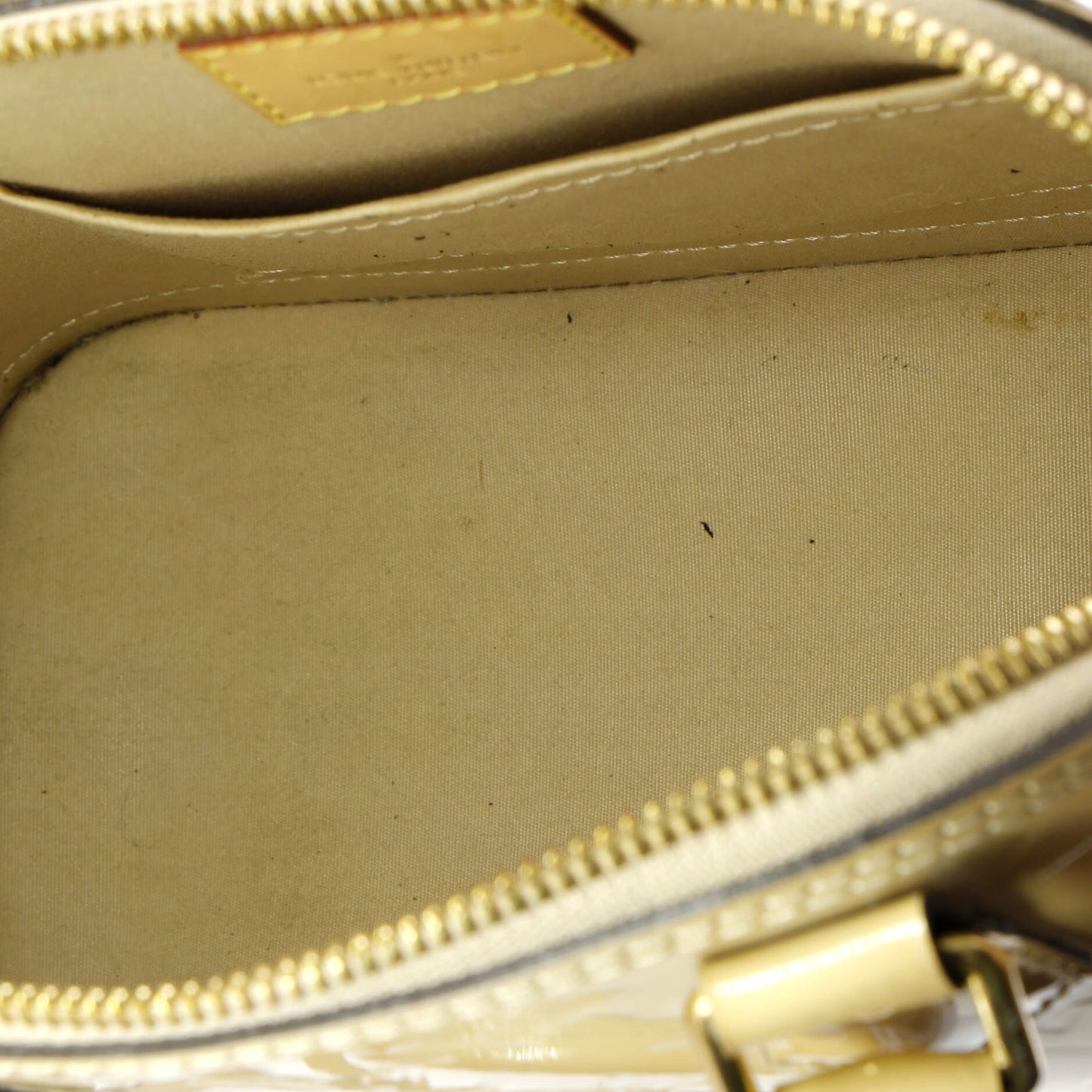 Alma Handbag Monogram Vernis BB