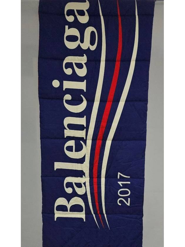 Balenciaga Wave logo muffler