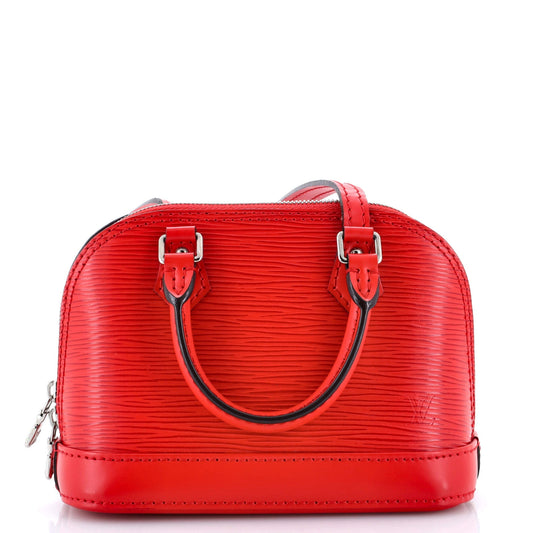 Alma Handbag Epi Leather Nano