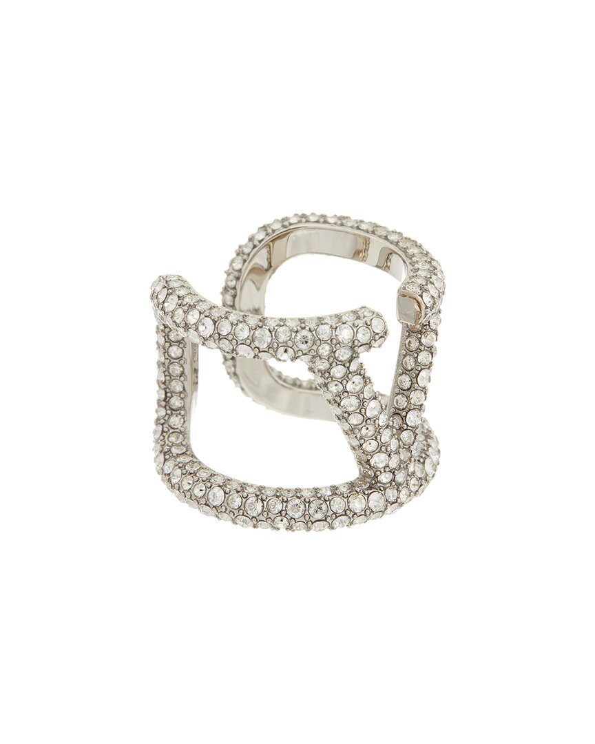 Valentino Vlogo Signature Swarovski Ring