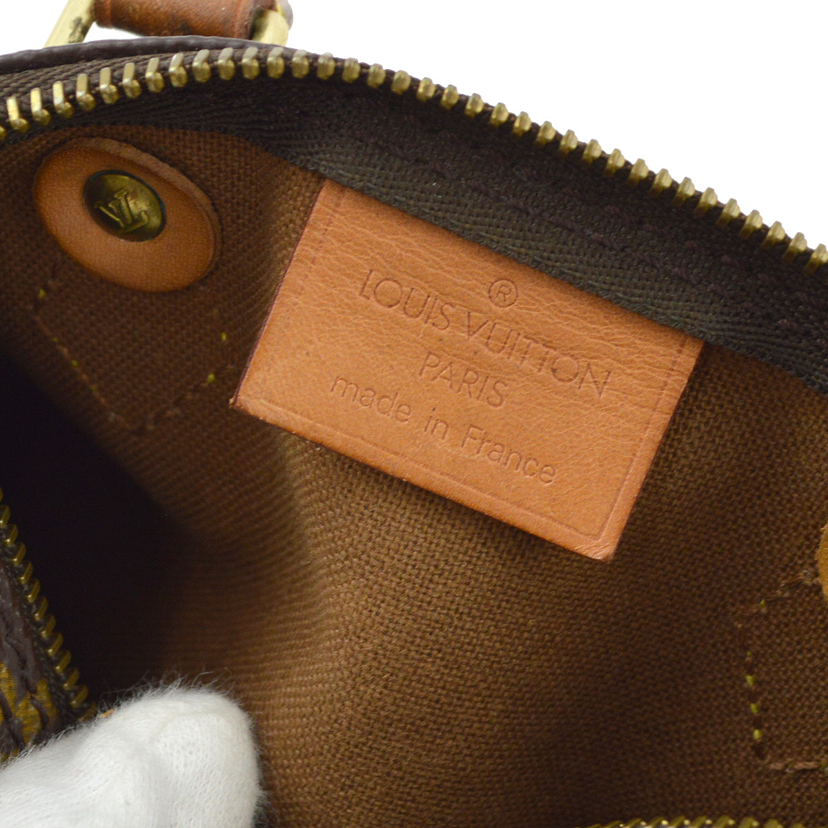 Louis Vuitton 1998 Monogram Mini Speedy Handbag M41534