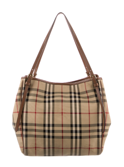 Burberry Canterbury Tote Horseferry Check Bag