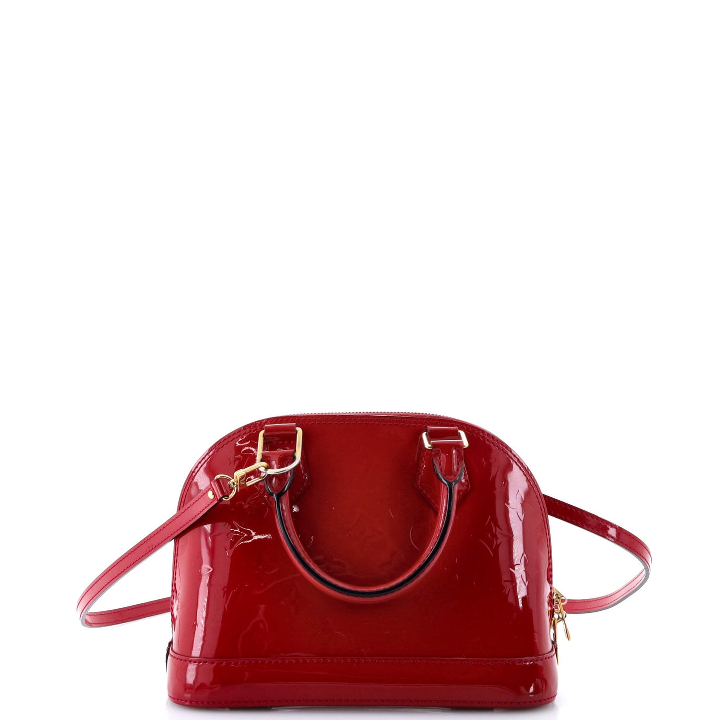 Alma Handbag Monogram Vernis BB