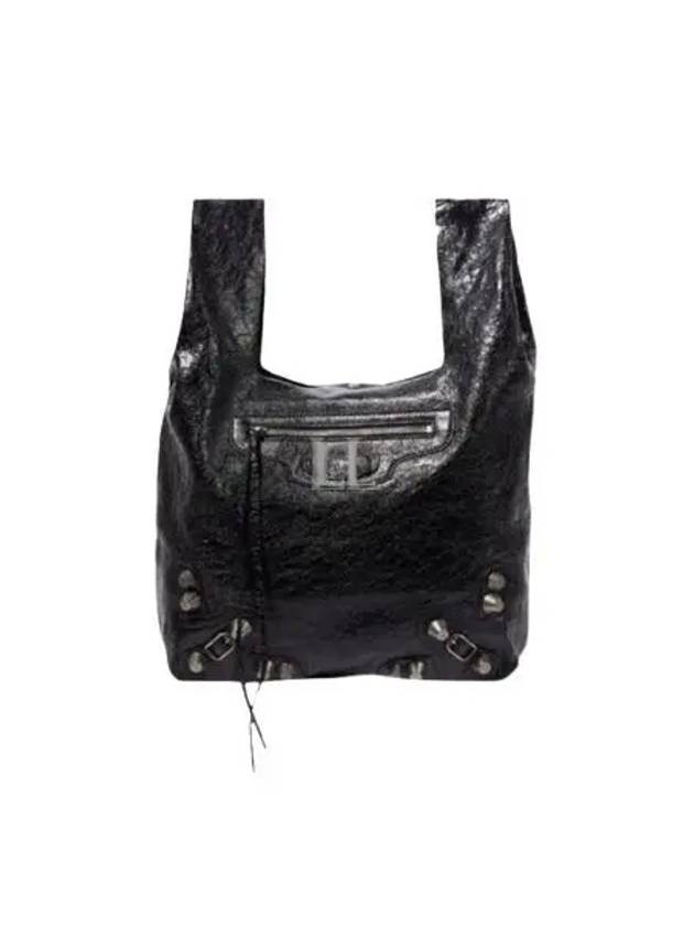 Balenciaga Men's Le Cagole Tote Bag Black