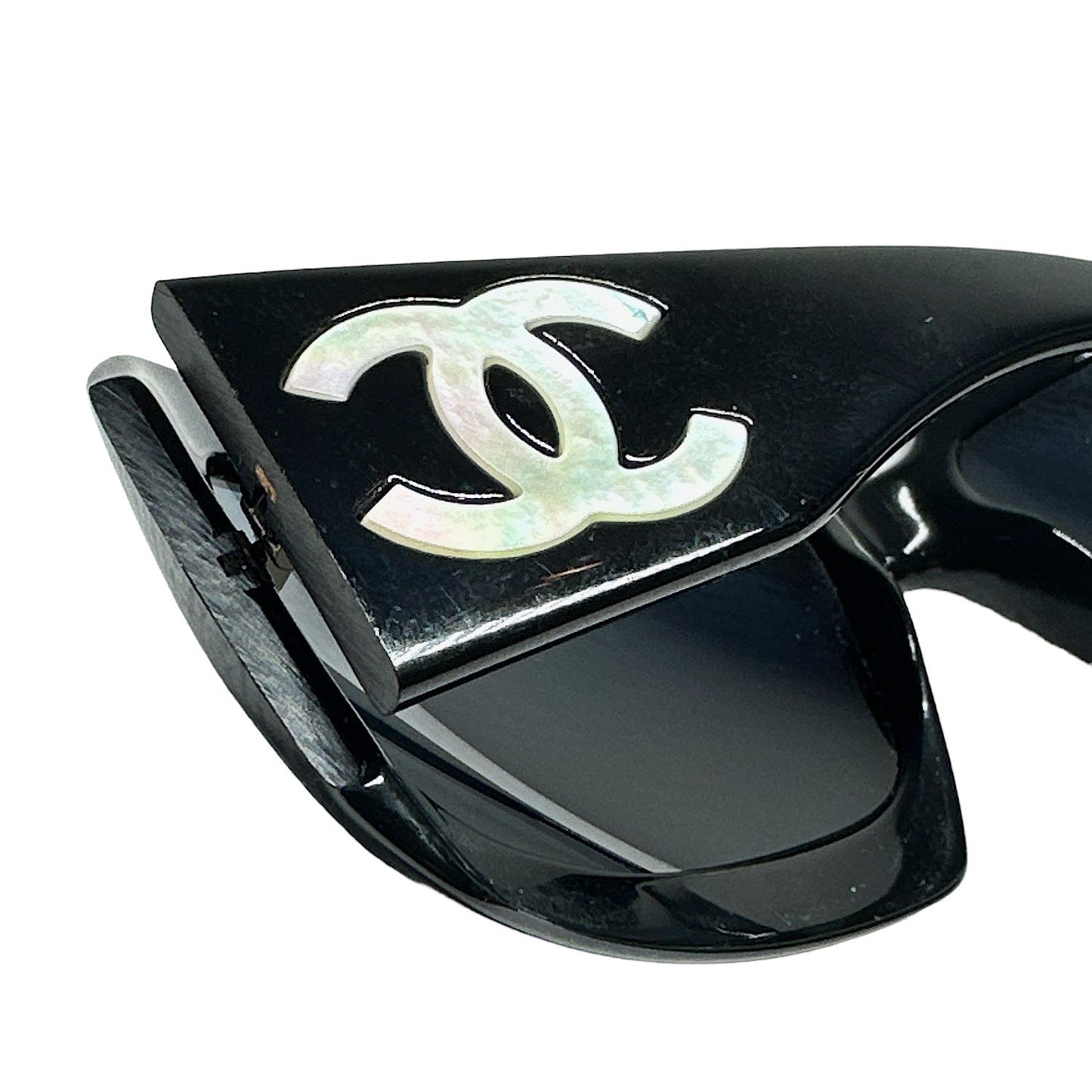 Chanel bag 5076H - c. 501/87 Mother of Pearl CC Big Logo Sunglasses