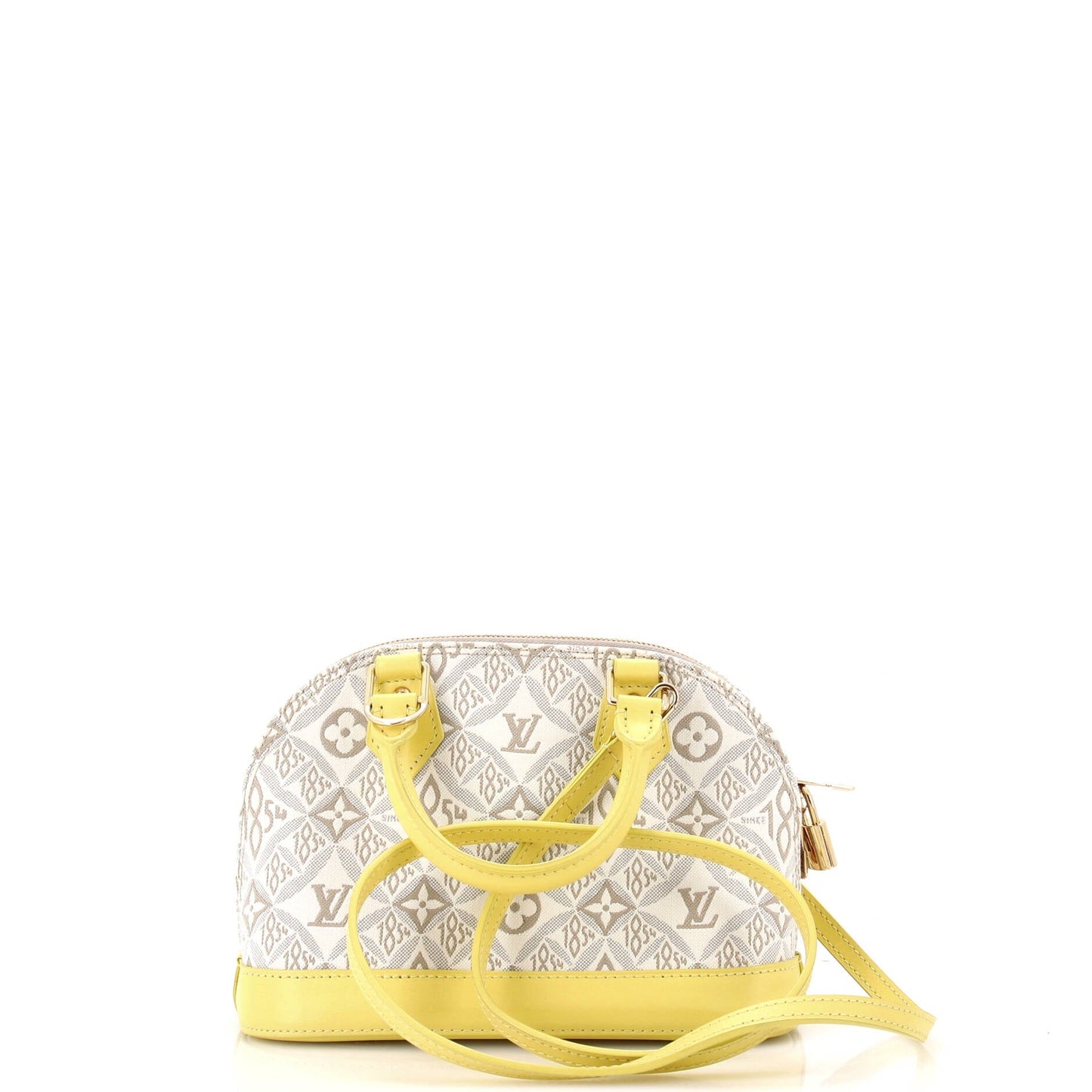 Alma Handbag Limited Edition Since 1854 Monogram Jacquard BB