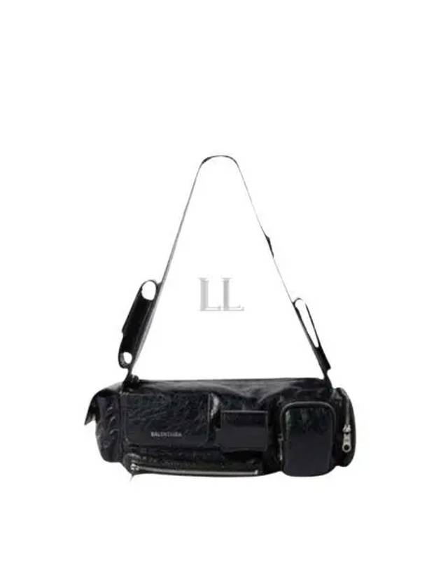 Balenciaga Superbusy XS Sling Shoulder Bag Black