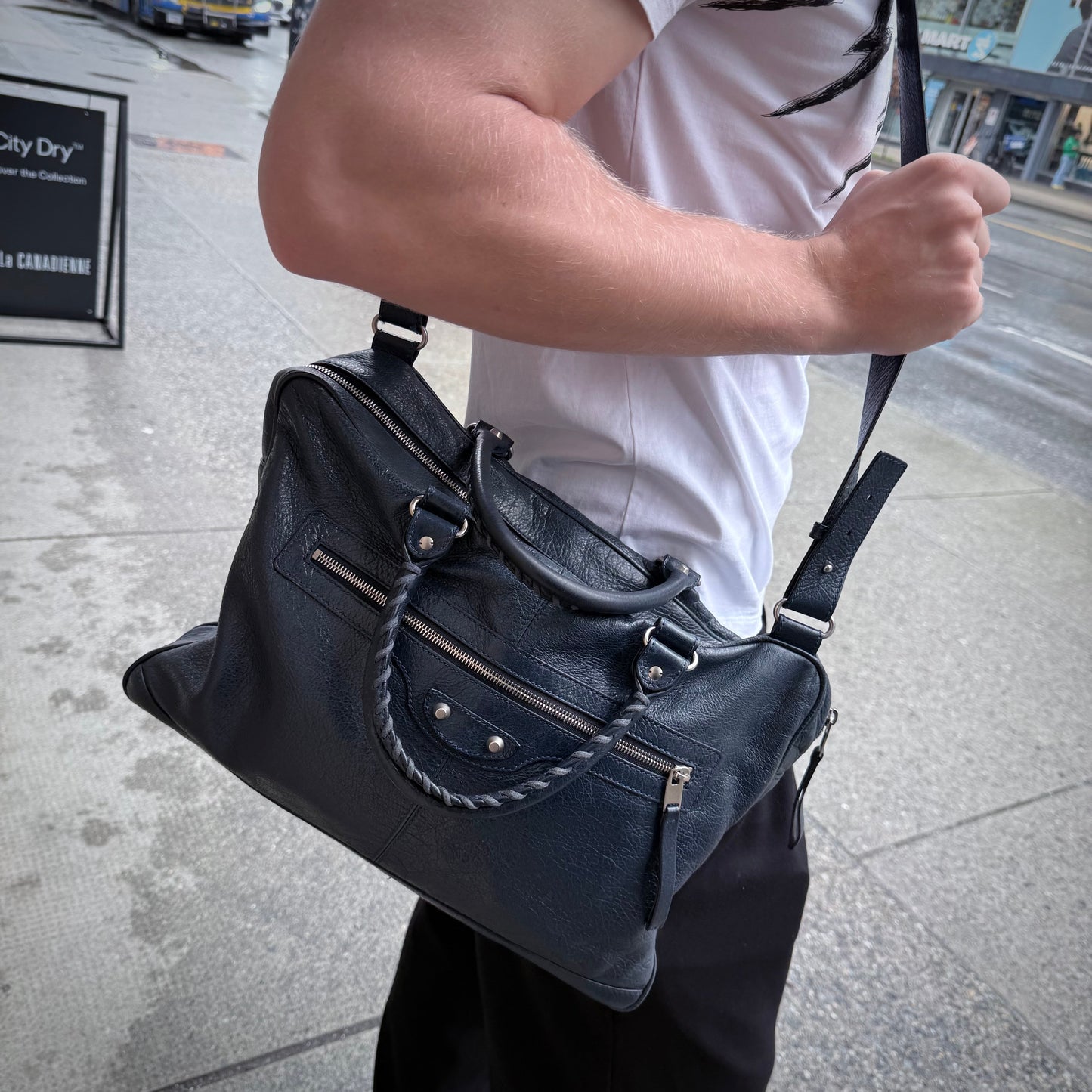 Balenciaga Leather Motocross Classic bag Year2015