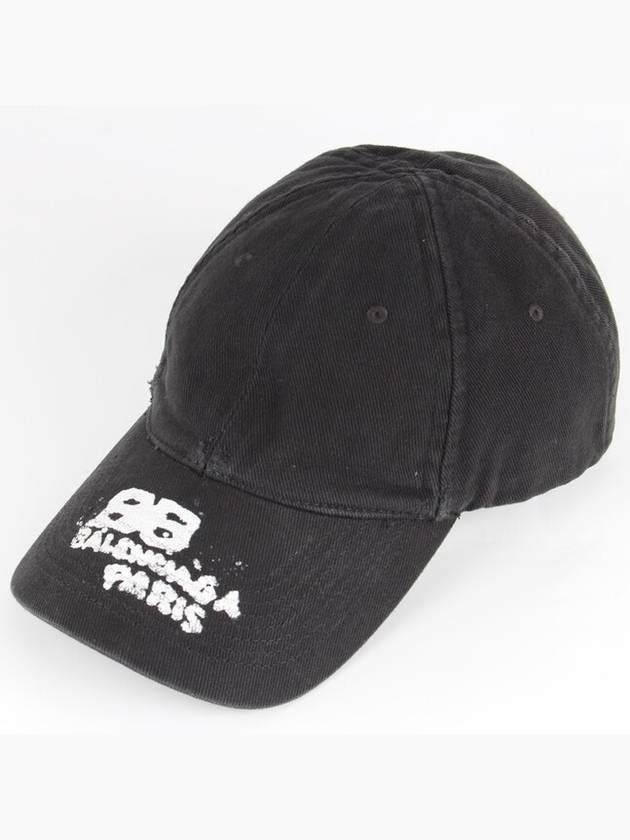 Balenciaga Washed Draw Icon Ball Cap M 57