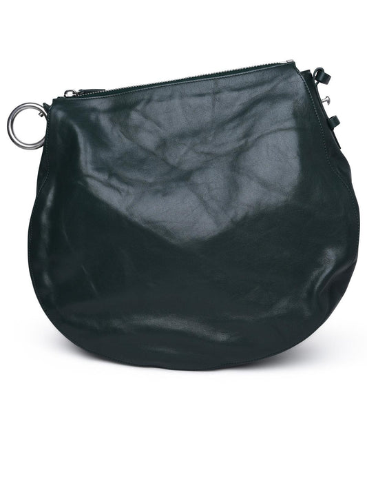 Burberry Green Leather Bag Woman