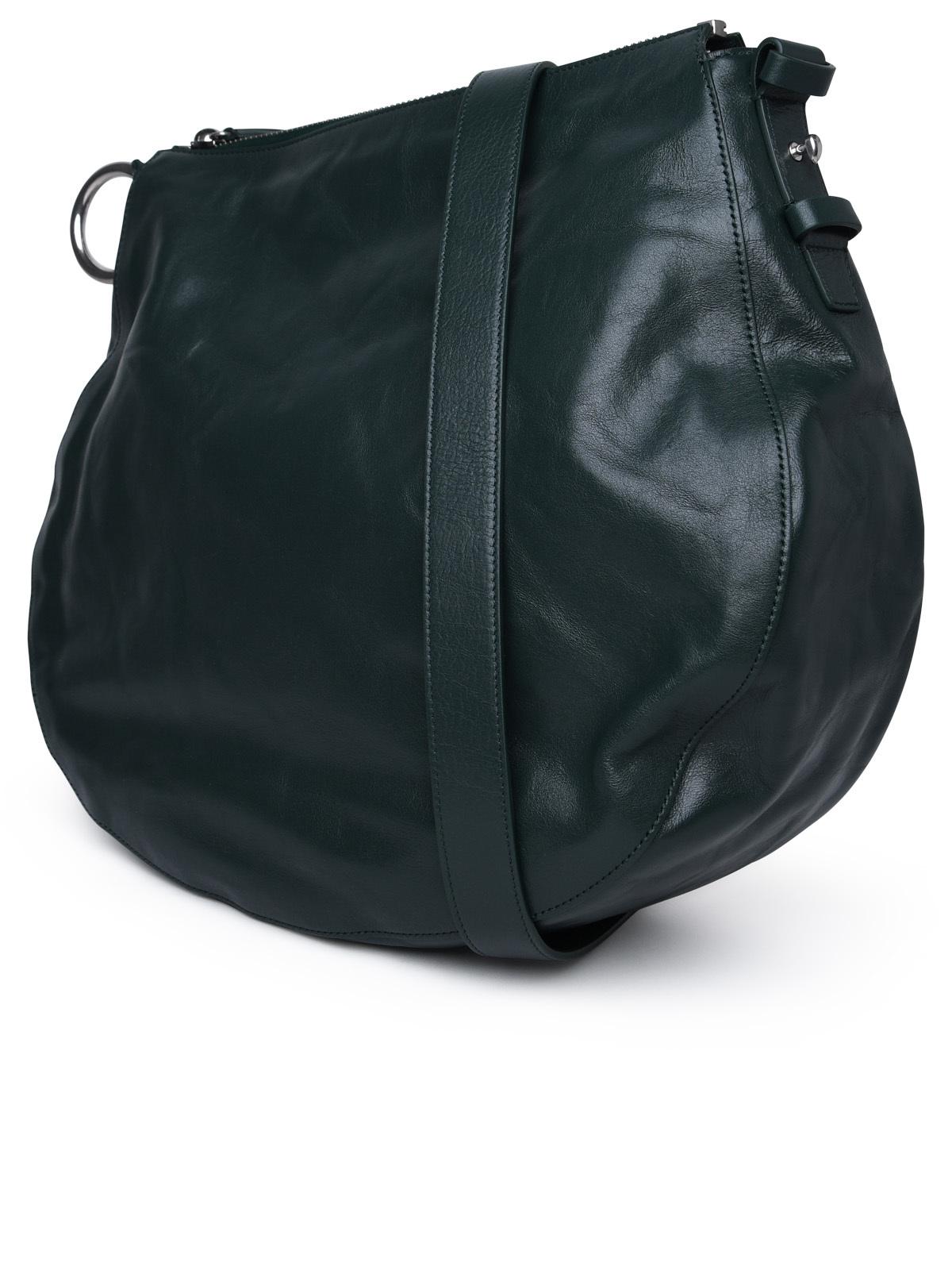 Burberry Green Leather Bag Woman