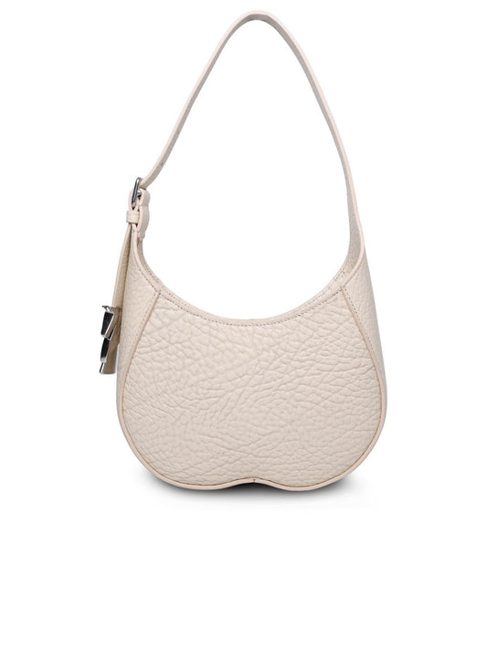 Burberry Small 'Chess' Ivory Leather Bag Woman
