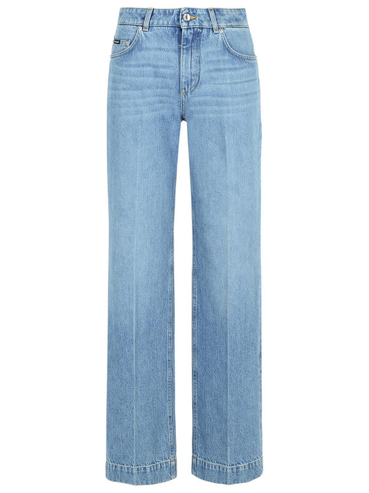 Dolce & Gabbana Blue Denim Jeans Women